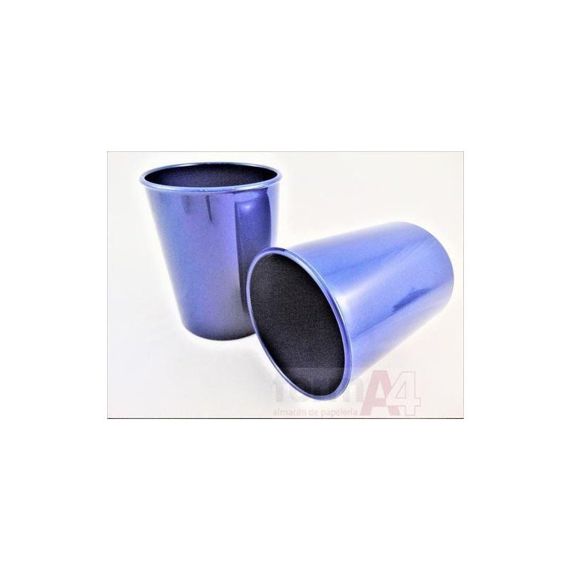 CUBILETE DE SOBREMESA PLASTICO FAIBO OPACO AZUL