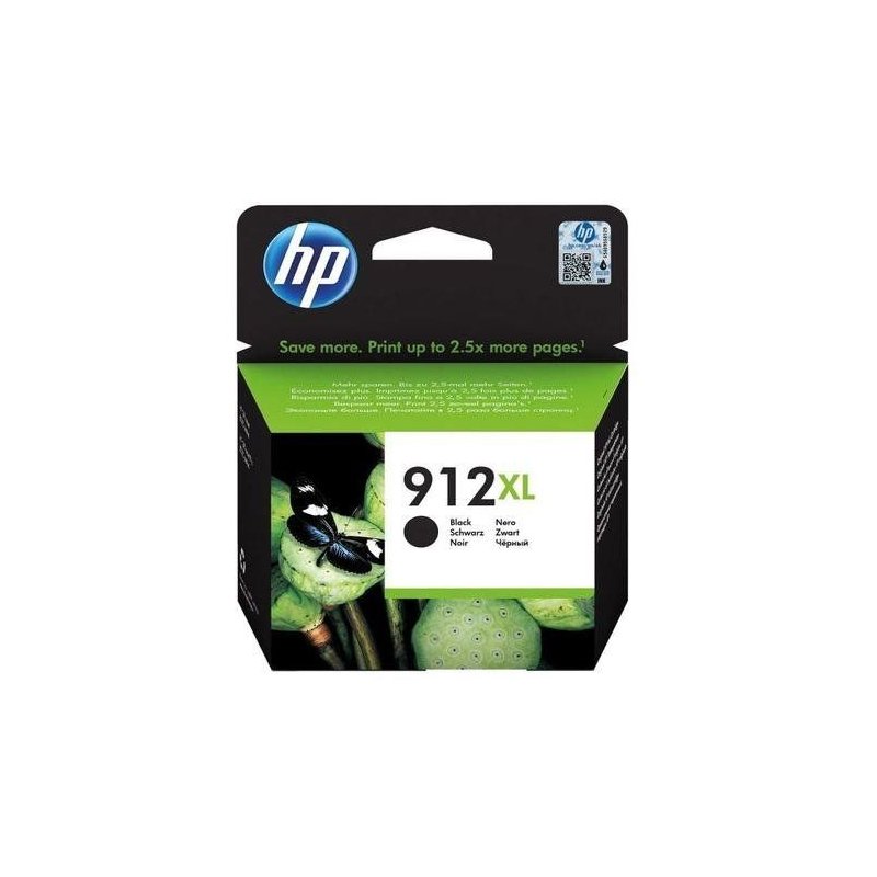 HP CARTUCHO Nº 912XL NEGRO