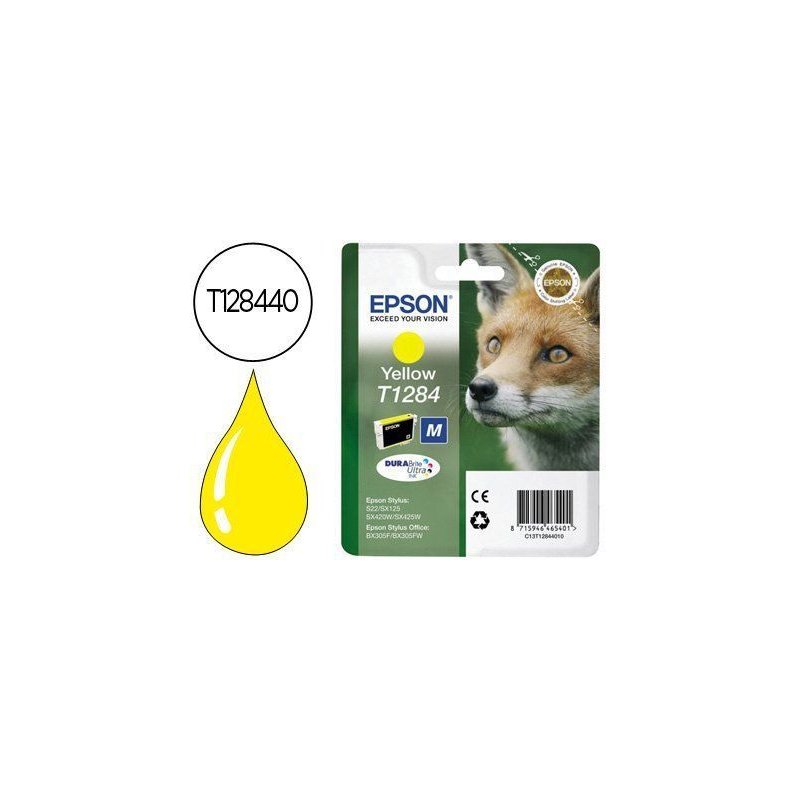 EPSON CARTUCHO T1284 AMARILLO