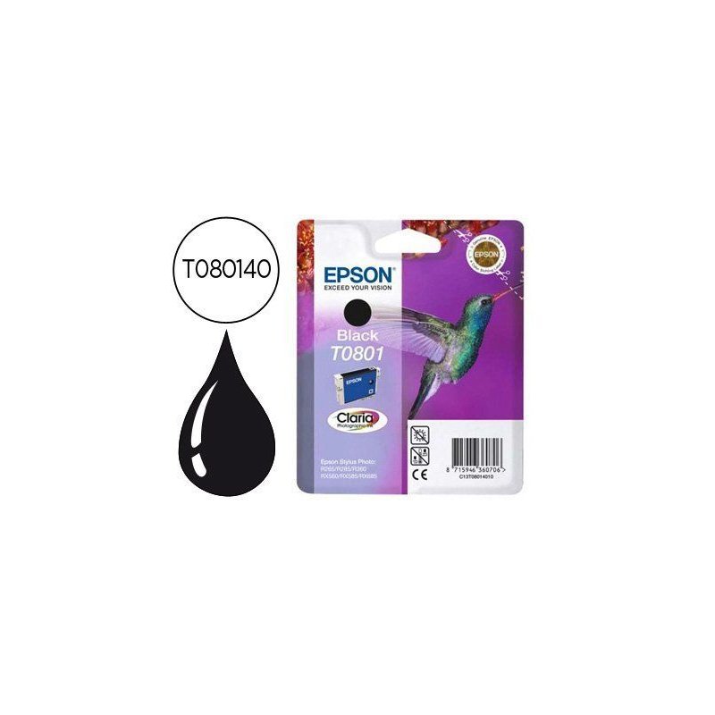 EPSON CARTUCHO T080140 NEGRO