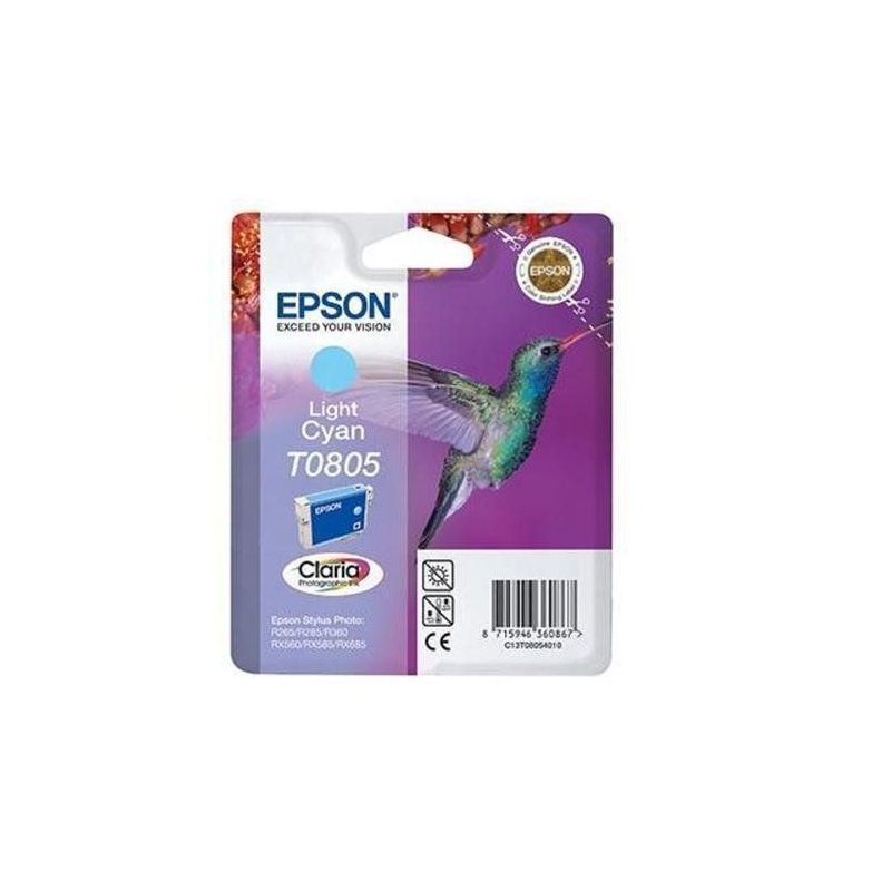 EPSON CARTUCHO T080540 CYAN CLARO