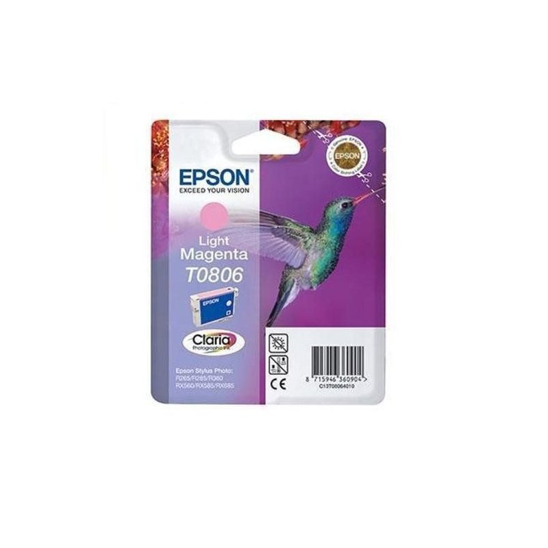 EPSON CARTUCHO T080640 MAGENTA CLARO