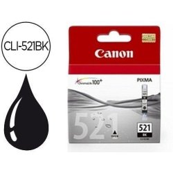 CANON CARTUCHO CLI521BK NEGRO 