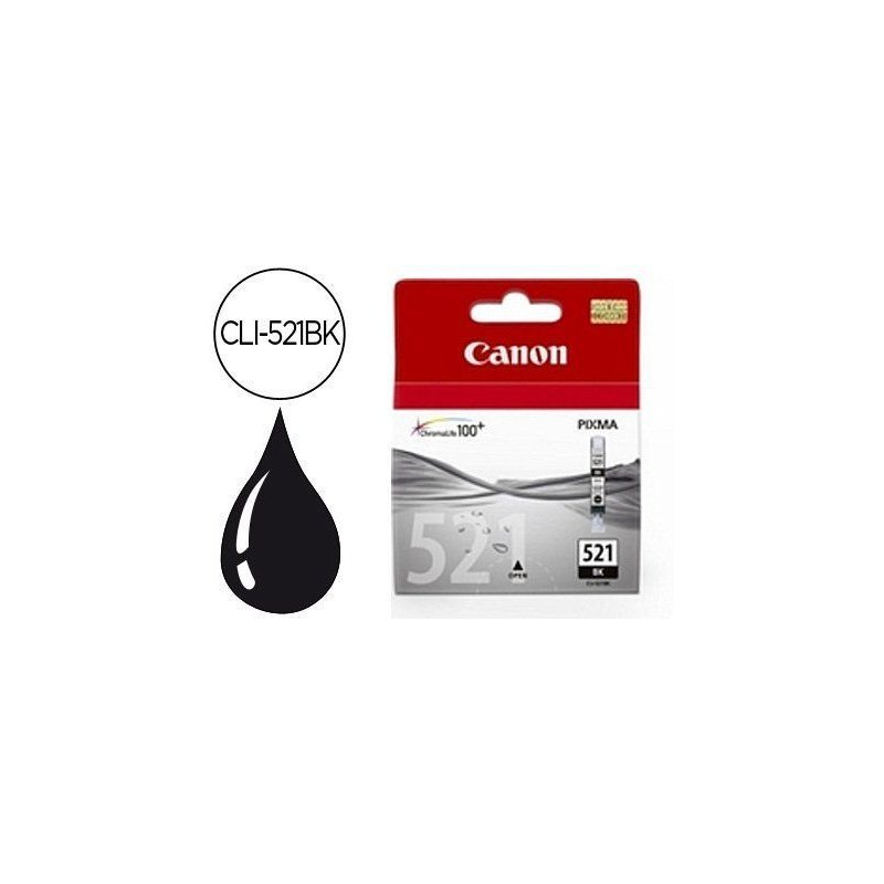 CANON CARTUCHO CLI521BK NEGRO