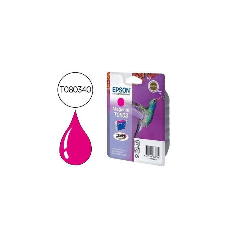 EPSON CARTUCHO T080340 MAGENTA