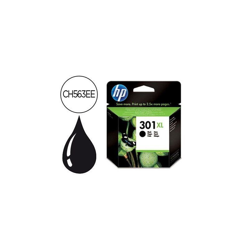 HP CARTUCHO Nº 301XL NEGRO