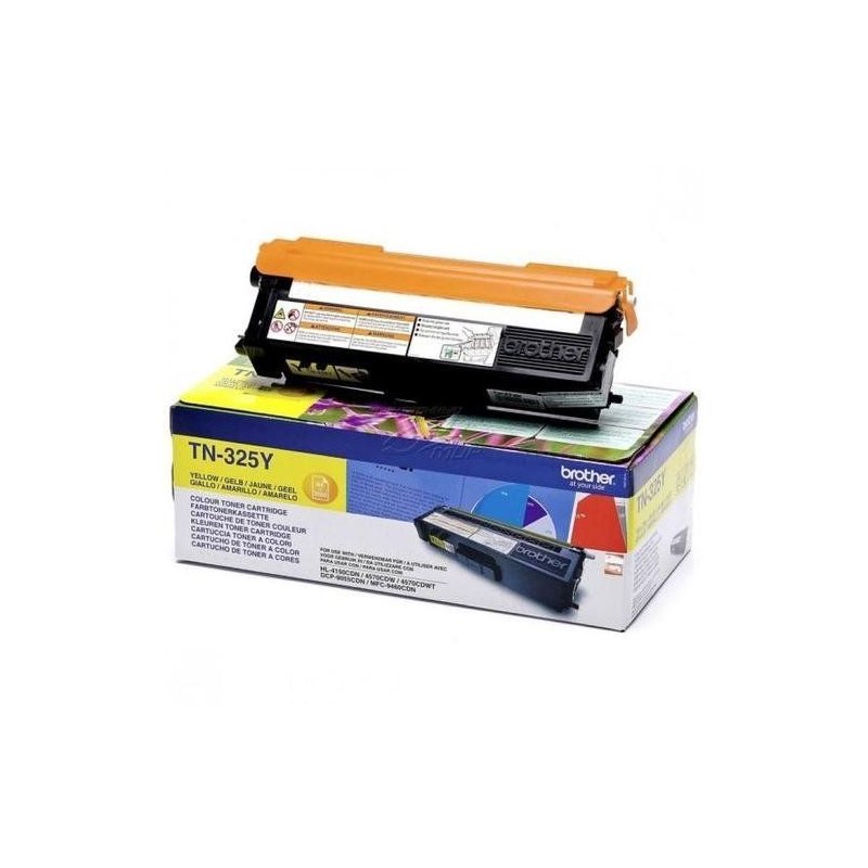 BROTHER TONER TN 325Y AMARILLO