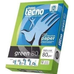 PAPEL RECICLADO TECNO GREEN  A4 80GR. P/500H