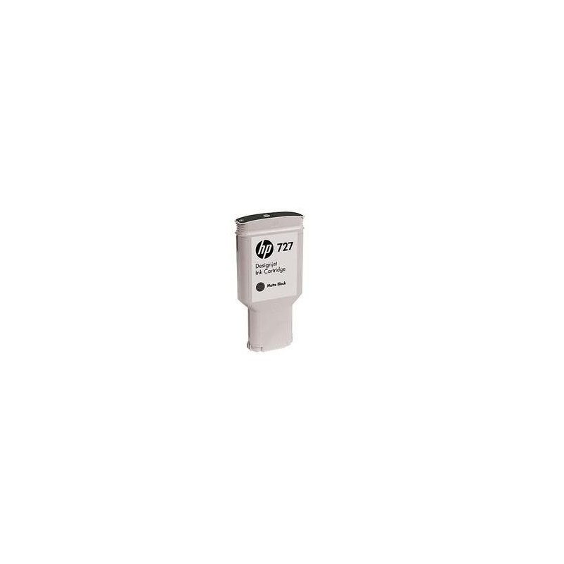 HP CARTUCHO Nº 727 NEGRO MATE 300ML.