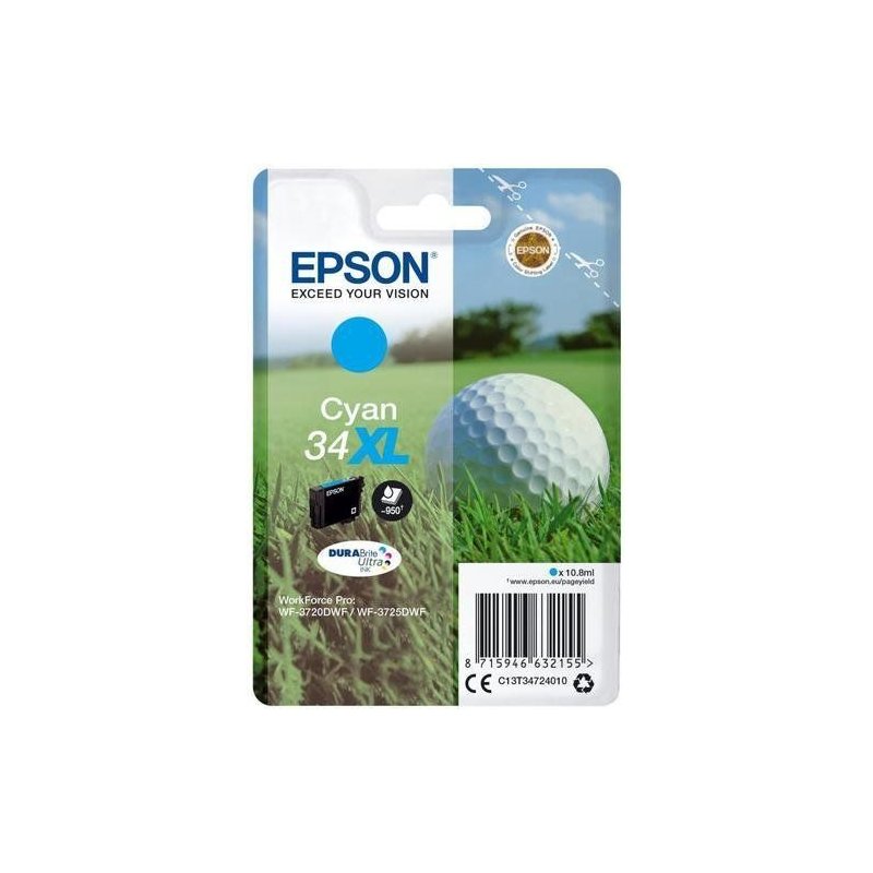 EPSON CARTUCHO 34XL CYAN