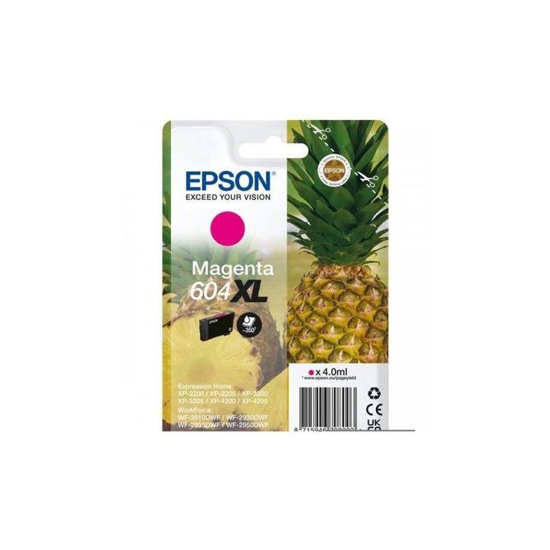 EPSON CARTUCHO 604XL MAGENTA