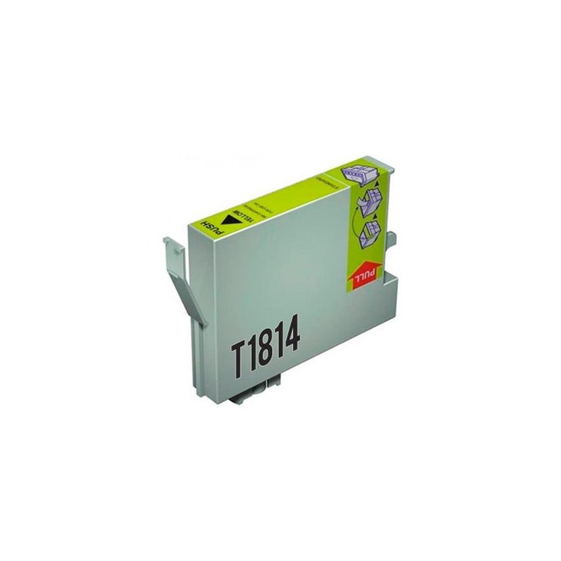 CARTUCHO RECICLADO EPSON T01814 AMARILLO