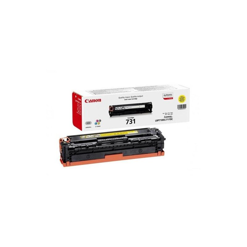 CANON TONER LASER 731 AMARILLO