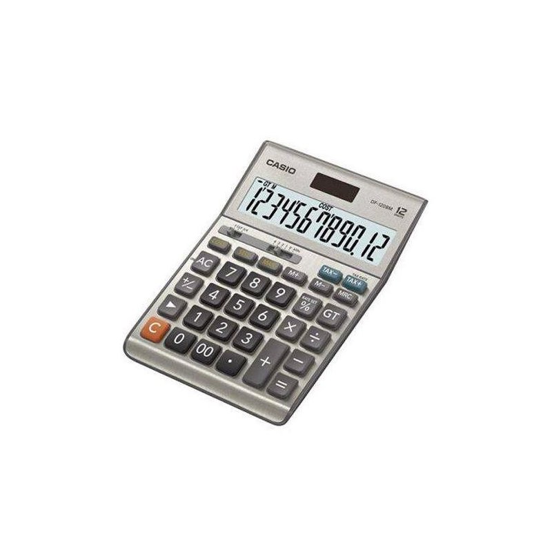 CALCULADORA DE SOBREMESA CASIO 12 DIGITOS DF-120BM