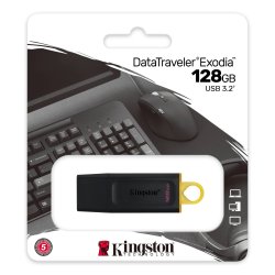 MEMORIA USB KINGSTON DATATRAVELER 3.2 128GB