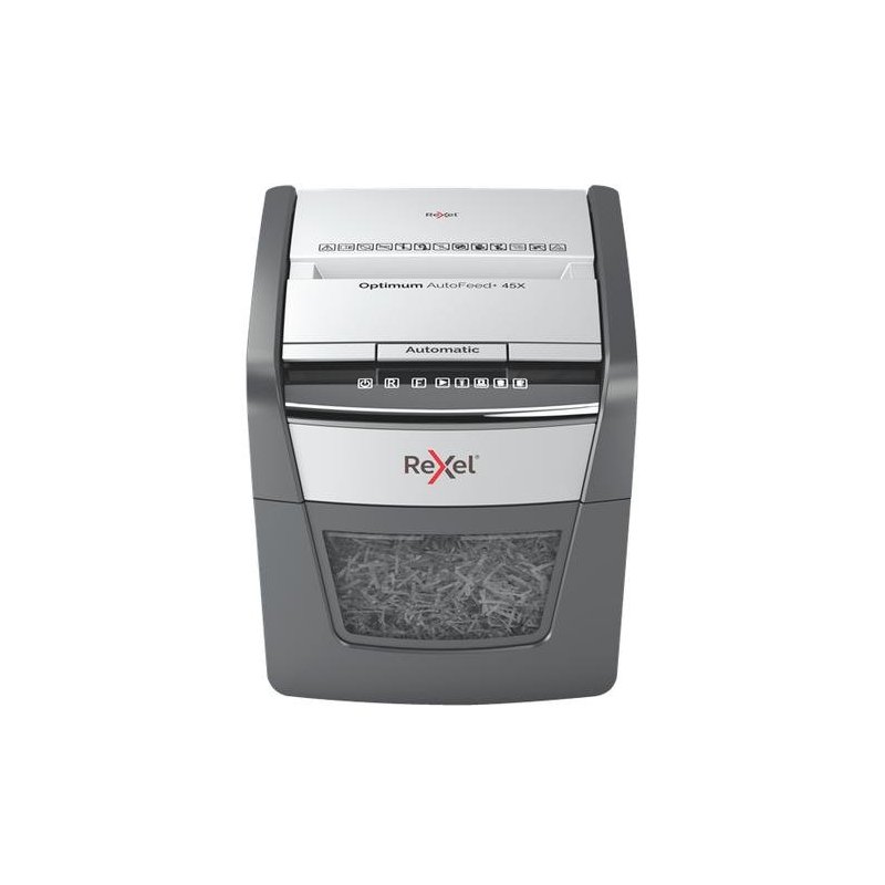 DESTRUCTORA REXEL OPTIMUM AUTOMAX 45X NEGRO