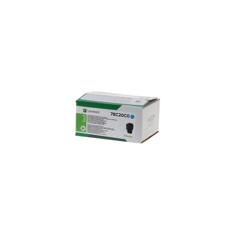 LEXMARK TONER CS421/CS521/CS622/CX421/CX52 CYAN