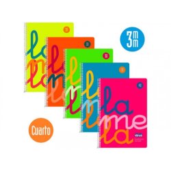 CUADERNO ESPIRAL PP LAMELA...