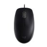 RATON OPTICO CON CABLE LOGITECH B110 NEGRO