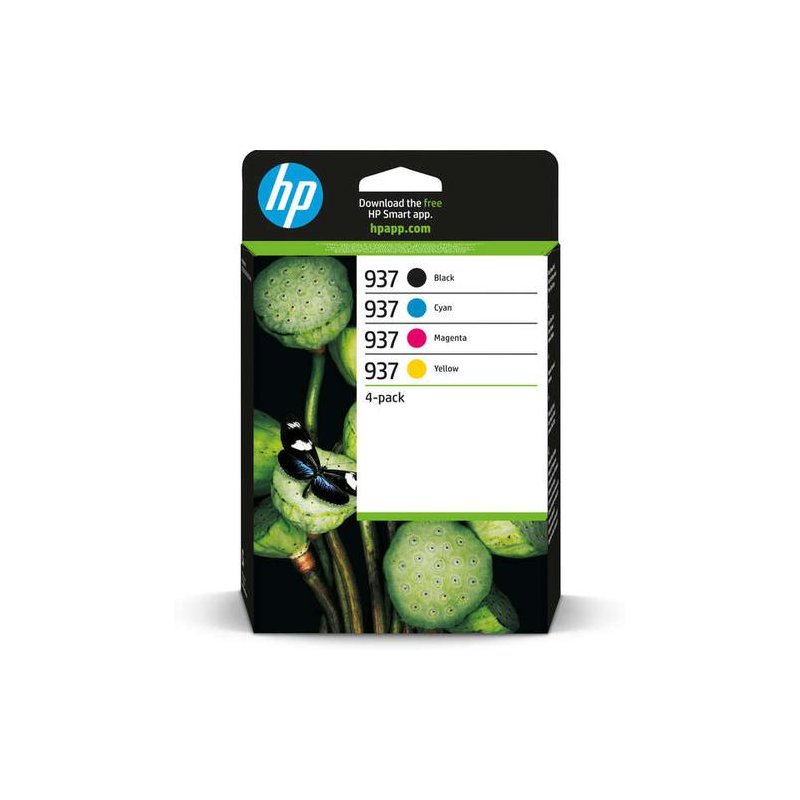 HP CARTUCHO Nº 937 PACK 4 COLORES