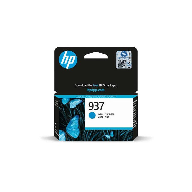 HP CARTUCHO Nº 937 CYAN