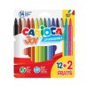 ROTULADOR CARIOCA JOY EST/12+2GRATIS