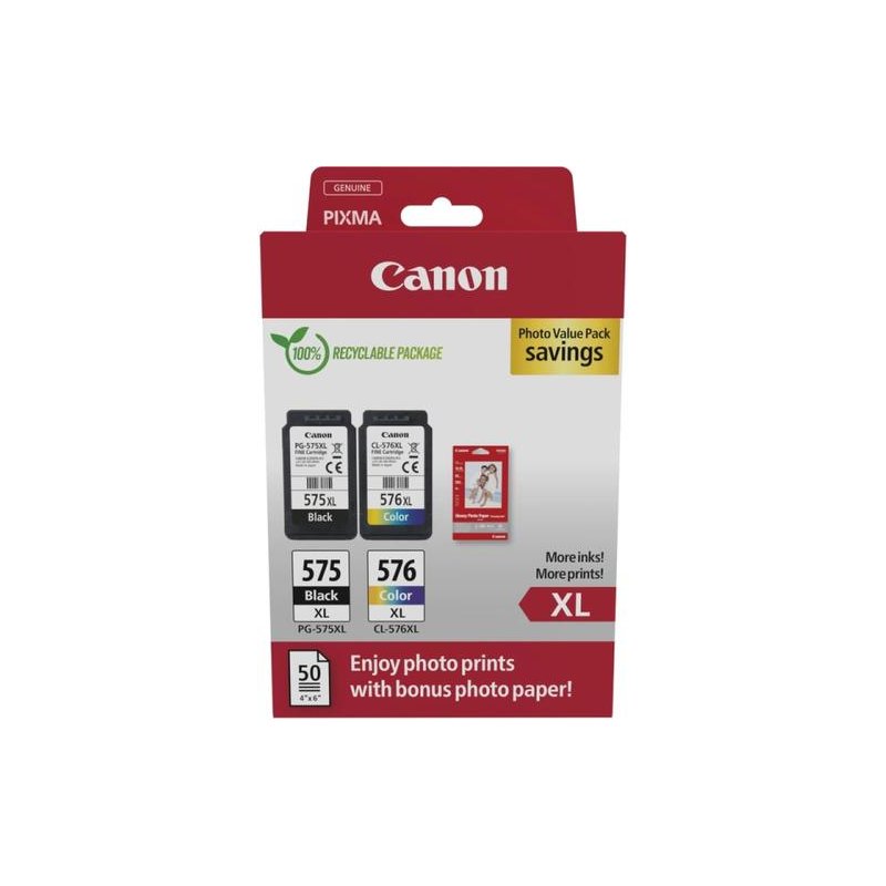 CANON CARTUCHO PG575XL/576XL 