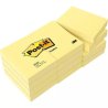 BLOC NOTAS AMARILLAS POST-IT 38x51MM P/12 BLOCS
