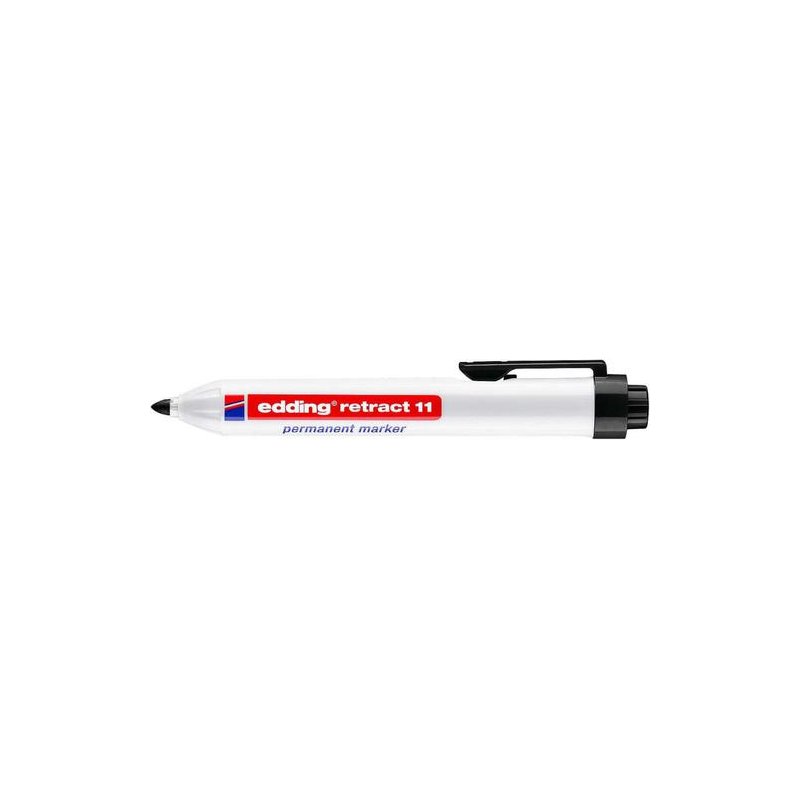 ROTULADOR EDDING RETRACTIL 11 NEGRO