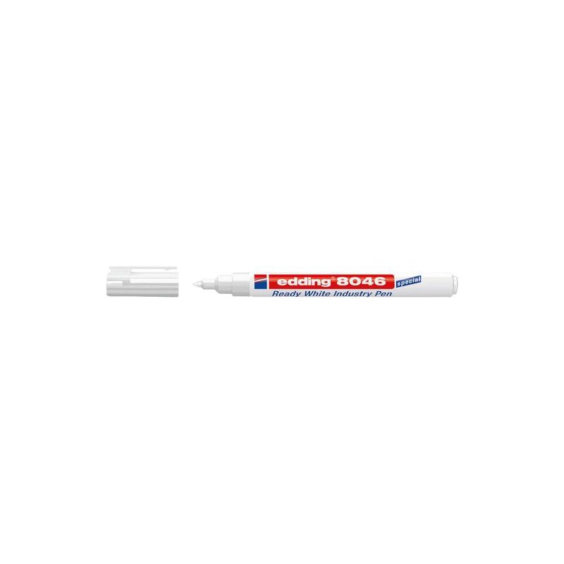 ROTULADOR INDUSTRIAL PERMANENTE EDDING 8046 BLANCO