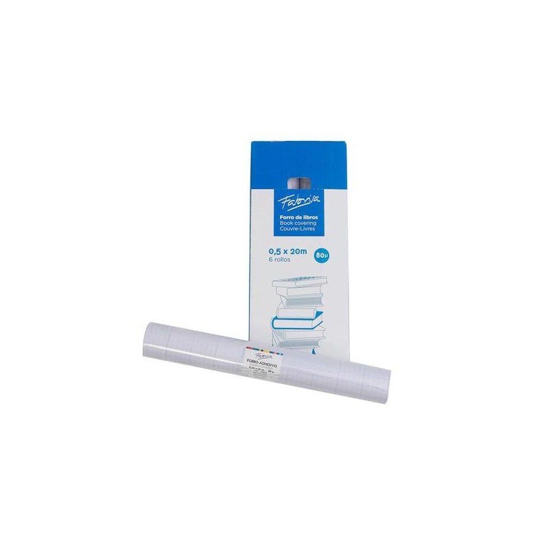 FORRALIBRO ADHESIVO FABRISA 0.5X20M