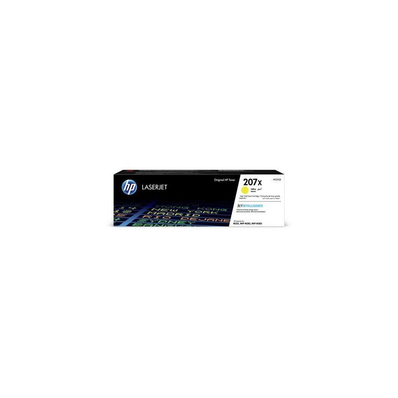 HP TONER LASER 207X AMARILLO