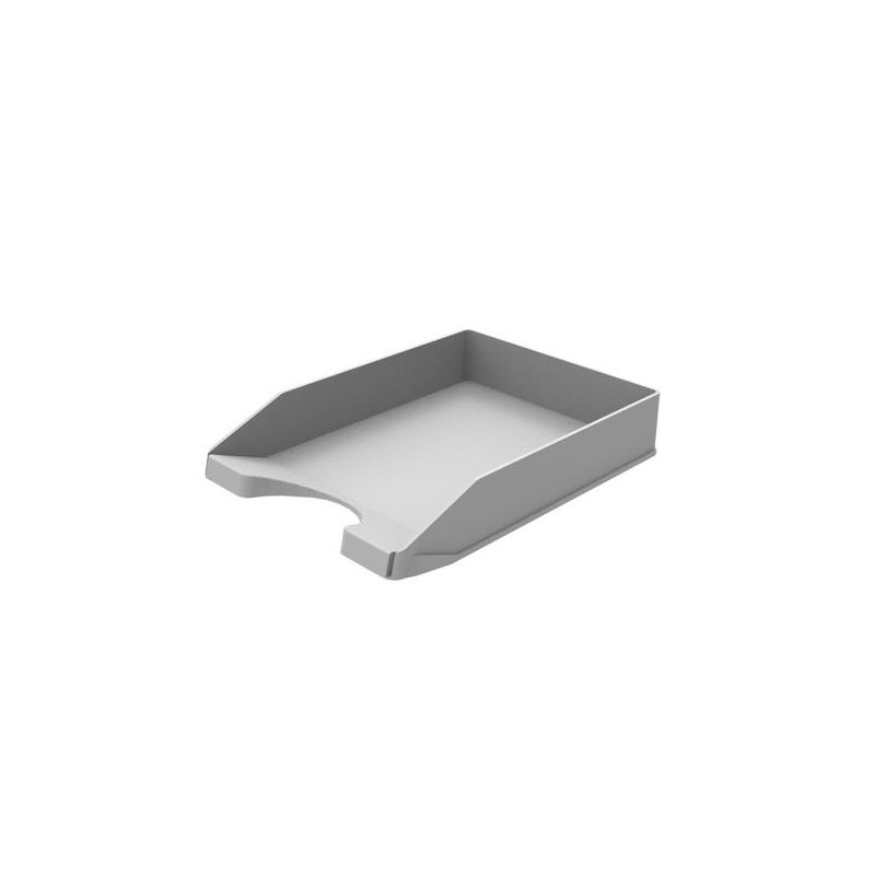 BANDEJA DE SOBREMESA PLASTICO GRIS