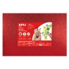 LAMINA EVA APLI 40X60CM. PURPURINA P/5HOJAS