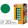 GOMET ADHESIVO APLI CIRCULOS 20MM VERDE R/1770