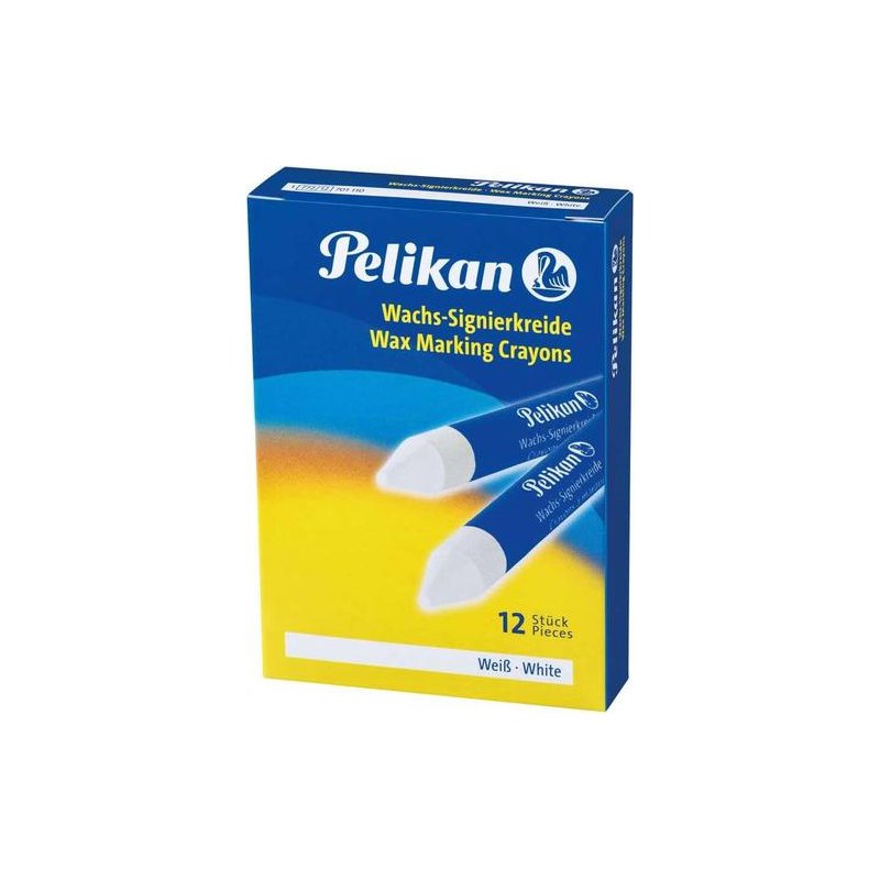BARRAS DE CERA PELIKAN BLANDAS 772 BLANCO C/12
