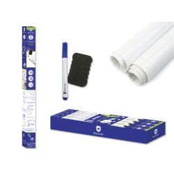 ROLLO  PIZARRA ADHESIVA BLANCA 200x50CM+ROTULADOR