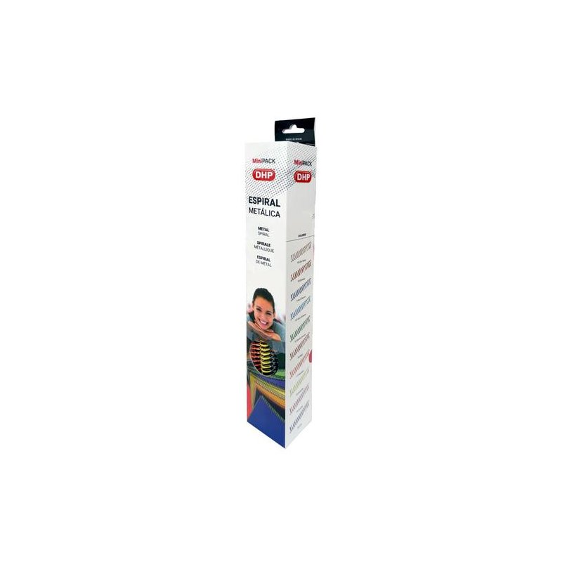ESPIRAL METALICO DHP 5:1 18MM ESTAND SURTIDOS P/25