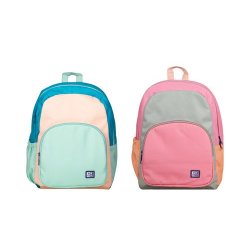 MOCHILA COLOR BLOCK REVERSIBLE