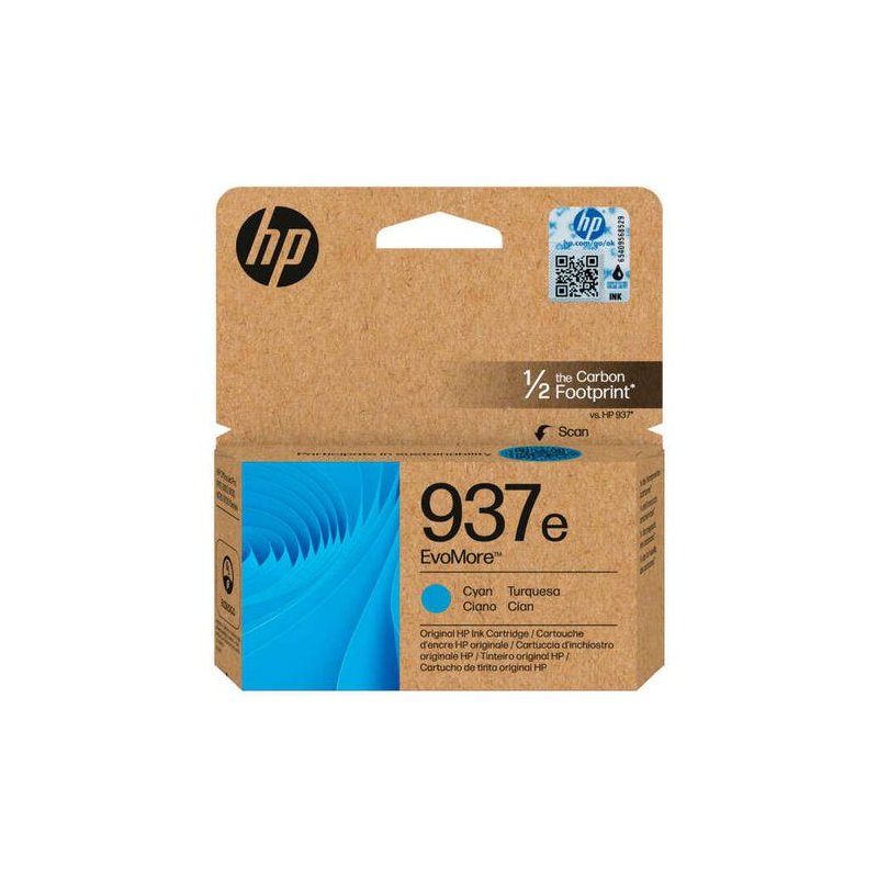 HP CARTUCHO Nº 937E CYAN