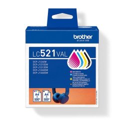 BROTHER CARTUCHO LC521 PACK...