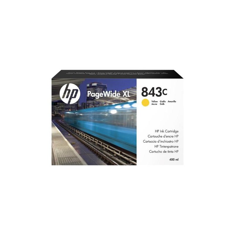 HP CARTUCHO Nº 843C XL AMARILLO