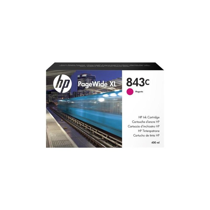 HP CARTUCHO Nº 843C XL MAGENTA