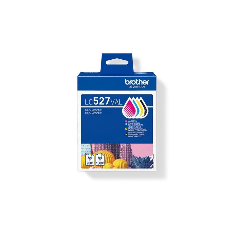 BROTHER CARTUCHO LC527 PACK 4 CARTUCHOS