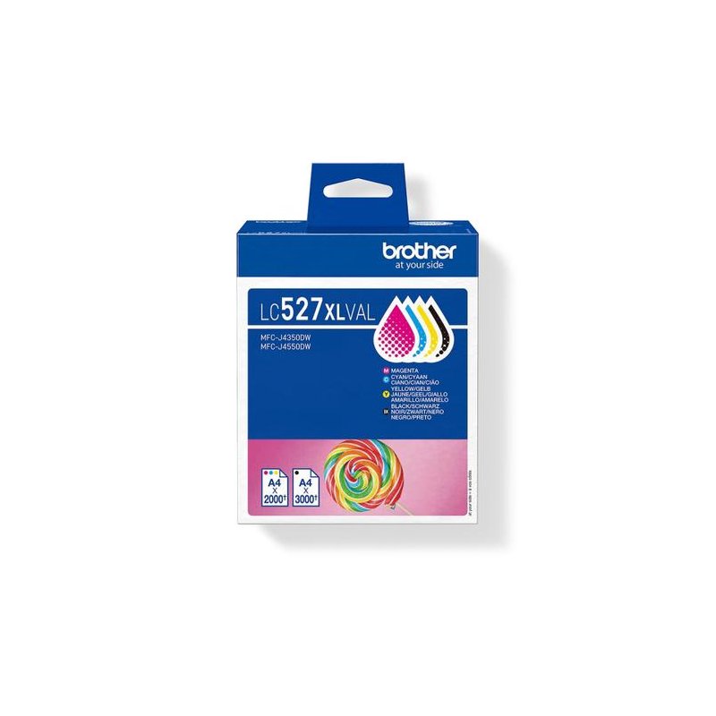 BROTHER CARTUCHO LC527XL PACK 4 CARTUCHOS