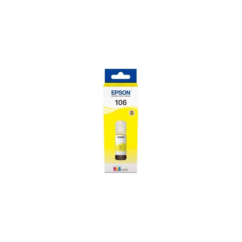 EPSON BOTE ECOTANK 106 AMARILLO