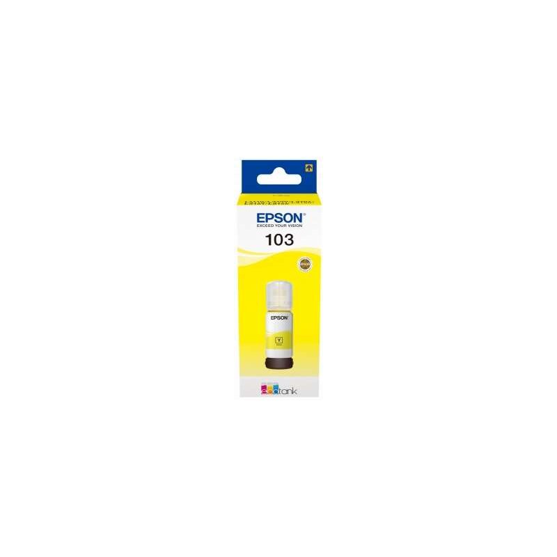 EPSON BOTE ECOTANK 103 AMARILLO