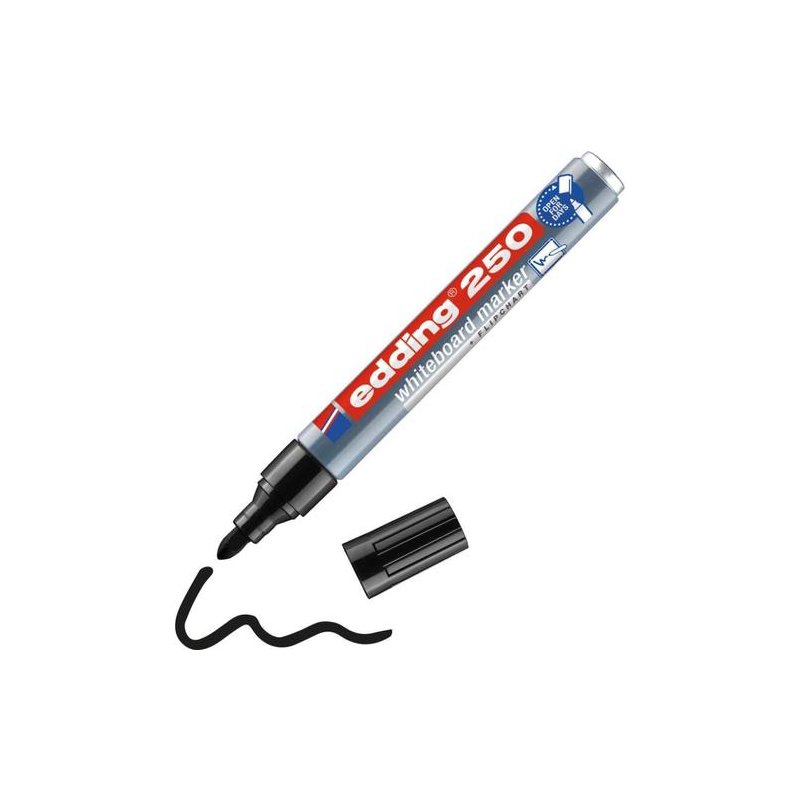 MARCADOR EDDING 250 NEGRO