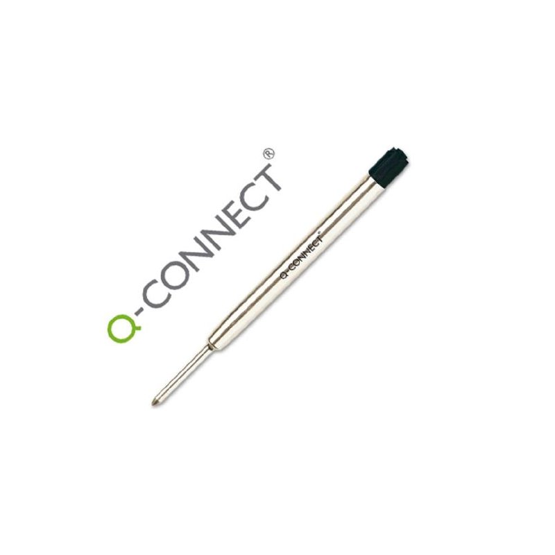 RECAMBIO BOLIGRAFO Q-CONNECT NEGRO