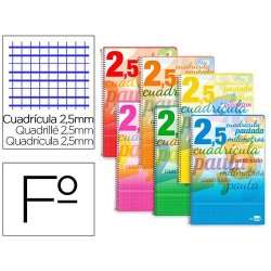 CUADERNO ESPIRAL FOLIO...